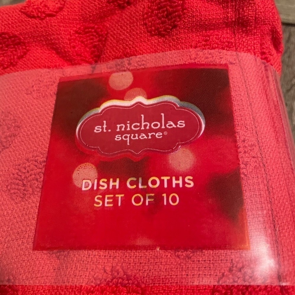 Set of 10 dish cloths. - Picture 4 of 5